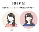 あなただけの“シンプルゆるかわアイコン”つくります SNSにぴったりな、やさしい似顔絵アイコン 各種SNSに◎ イメージ3