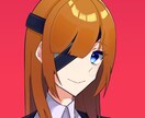 可愛いアイコン描きます SNS等で使用できる可愛い女の子のイラストです イメージ1