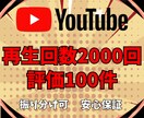 YouTube再生回数＆評価が増えるまで宣伝します ⚡️再生回数+2000回と評価+100件➡1,500円⚡️ イメージ1