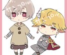 商用利用OK】ミニキャラクターを描きます VtuberやSNSアイコンにかわいいミニキャラをどうぞ イメージ5