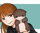 アイコンにできる！かわいい女の子イラスト描きます 丁寧で希望通りのイラストにします！細かいリクエスト◎ イメージ2