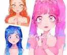 おんなのこ♡なアイコンお描きます 【　DMからなどお気軽にご相談ください◎　】 イメージ1