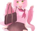 華やかで目を引くイラスト制作します SNSや広告で使えるかわいいイラストを提供します！ イメージ1