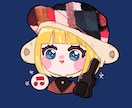 ミニキャラSNSアイコン　似顔絵描きます デフォルメ化したイラスト　SNS ブログなどのアイコンに イメージ5
