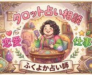 タロットを使い占いをします 迷えるあなたの道しるべタロットカードが答えを教えてくれます イメージ1