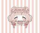 SNS等のアイコン制作致します ふわふわしたかわいい絵柄で描きます！ イメージ1