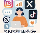 実績多数！ココナラ参戦！3大SNS丸ごと運用します Instagram・TikTok・Xの三代巨頭SNSを全クリ イメージ1