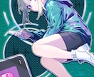 イラスト作成をいたします キャラクターイラストの作成依頼のプランです。 イメージ1