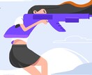 商用OK）利用者目線のグラフィック、作ります [ラフ5案から選べる！]目的にそぐう納品物をご提供 イメージ3