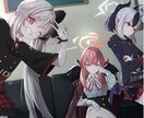 一枚絵制作承ります 人物、モンスター幅広く承ります！ イメージ2