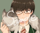 SNSのアイコン描きます あたたかくて可愛い人物イラスト イメージ1