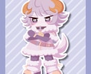 Vtuber向け！ポップなデフォルメ描きます アイコン、おはV、サムネ、グッズにもピッタリ イメージ4