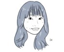 デフォルメしない、2色で仕上げる似顔絵を描きます いただいたお写真をもとに似顔絵を作成します。 イメージ5