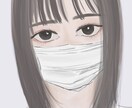 女の子のイラストを描きます どこかミステリアスで素敵な女性 イメージ2
