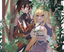サムネやアイコンから夢絵まで幅広くお描きします ご希望に応じてかわいい萌えイラストお描きします！ イメージ5