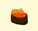食べ物、スイーツのイラスト描きます ゆるく使える！1カットでポップで華やかになります！ イメージ1