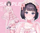 華やかなイラスト描きます グッズや立ち絵など幅広い用途に♪ イメージ1