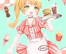 きゅんきゅん♡甘くて可愛い女の子イラスト描きます ふんわりとしたパステル調の優しい色使いのイラストです！ イメージ3