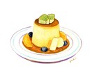 ほっこりかわいい食べ物のイラスト描きます お店のメニューやグッズ、記事の挿絵などに！ イメージ2