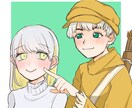 イラスト・夢絵作成します 安くて可愛い！理想をカタチにします！ イメージ3