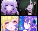 線画が綺麗なSDイラスト描きます 線画と瞳に自信アリ！綺麗なSDイラストをお届け！ イメージ3