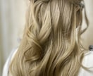 イベント・ライブ用・推し活　ヘアセットします 美容師としての経験もあり現在ヘアメイクで生計を立てています。 イメージ3