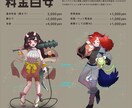 アイコンや立ち絵等に利用可能なイラストを制作します ぱっちりハッキリ！ダークさのある独特な絵柄です！ イメージ2