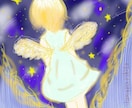 あなたに必要なメッセージをイラストにします 妖精の生まれ変わりのチャネリングアート♪デジタルコース イメージ4