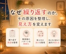 考えすぎて苦しくなる気持ち、一緒に整理します その悩み、一度のやり取りで繰り返すパターンを紐解きます イメージ2