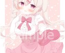 一枚絵イラスト、アイコンイラストを制作します アイコンやグッズなどにお使いいただけるイラストを制作します！ イメージ5