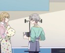 アニメ塗りのキャラクターイラスト描きます アニメ塗りの立ち絵・一枚絵を提供します。 イメージ3