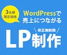 LP制作いたします ３名様限定価格で売上につながるLP制作いたします！ イメージ1
