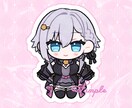 ぬい風デフォルメイラスト ❀ 制作いたします ✿ ぽてっとしたぬいぐるみ風デフォルメイラストです ✿ イメージ3
