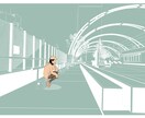 人物とメインにつくります シンプルなタッチやペン画タッチで納得のいくまで提案します！ イメージ6