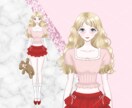 女性受けVtuberパーツ分けイラストを作成します 商用可！納品まで修正無制限で対応！ イメージ2