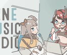 MVアイコンヘッダー等かわいいイラストをかきます 落ち着いたおしゃれでかわいいイラストで個性をだそう！ イメージ3