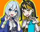 アニメテイストなイラストデザイン承ります 存在感と魅力のあるイラストでみんなの視線を集めませんか？ イメージ6