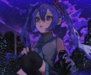 ご要望のキャラクターイラストを低価格で描きます 伝えたい雰囲気まで希望にそったイラストを描きます イメージ2