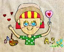 大切な人への贈り物に個性的なイラスト描きます アイコン用、メッセージカード、仕事用pop、イラスト刺繍など イメージ4