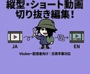 日英字幕対応！あなたの配信を海外向けに切り抜きます その配信、日本だけで終わらせる？ イメージ1
