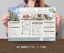 不動産勤務20年！マイソクテンプレート販売します マンション・戸建・土地各種。カラー変更や物件流し込みにも対応 イメージ5