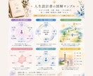 究極の自己理解｜人生設計書を制作します 本来の自分を知り、占いジプシーも自己理解ジプシーも卒業。 イメージ3
