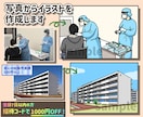 分かりやすくシンプルに！写真からイラスト作成します 商用可☆WEBサイト・資料・チラシの挿絵に便利♪ イメージ1