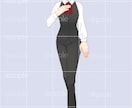 女の子のイラストを作成します キャラクターデザイン重視のイラストを描きます イメージ1
