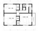 手書き図面をCAD図面にトレースいたします Auto CAD/Jw_CADを使い間取り図作成いたします。 イメージ5