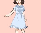 キャラクターなど描きます 1枚絵からアイコンまで何でもOK！ イメージ3