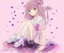 一枚絵描きます 可愛い女の子、装飾の多い服装が得意です。 イメージ6