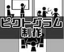 ビジネスでも使えるピクトグラム制作します 「こんなピクトグラム欲しかった!」の声に応えたいです イメージ1