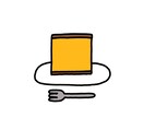 シンプルな食べ物のイラストを描きます 挿絵やパッケージ用ミニイラストをお探しの方へ イメージ7