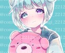 あなただけのアイコン描きます SNSトップ画像等にお使いください！ イメージ2